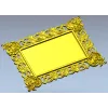 Ornate Interlace Frame STL for CNC Milling