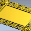 Ornate Interlace Frame STL for CNC Milling