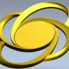 Спиральный медальон - 3D модель в формате STL для ЧПУ