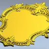 Рокайльный картуш - резная рамка STL для фрезера