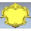 Рокайльный картуш - резная рамка STL для фрезера