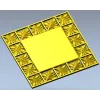 Ornate Acanthus Frame STL for CNC Milling