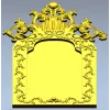 Рокайльная резная рама для ЧПУ (STL)