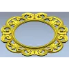 Ornate Rococo Round-in-Square Frame STL for CNC