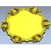 Резная декоративная рамка в стиле рококо - STL для ЧПУ