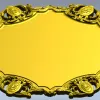 Резная декоративная рамка в стиле рококо - STL для ЧПУ