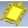 Baroque Acanthus Frame STL for CNC