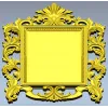 Baroque Acanthus Frame STL for CNC