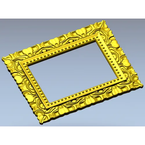 Багет Лючия - 3D модель рамки для ЧПУ (STL)