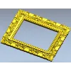 Багет Лючия - 3D модель рамки для ЧПУ (STL)