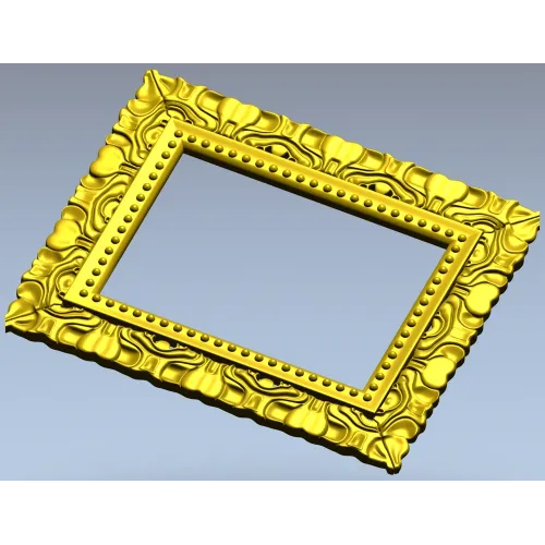 Багет Лючия - 3D модель рамки для ЧПУ (STL)