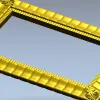Рамка Марсель - 3D модель STL для ЧПУ
