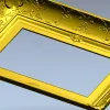 Классическая резная рамка STL для ЧПУ