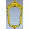 Ornate Oval Frame STL for CNC