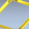 Барочная резная рамка - 3D модель STL для ЧПУ