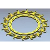 Ornamental Acanthus Round Frame - STL 3D Model for CNC