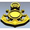 Nautical Anchor & Helm STL 3D Model for CNC