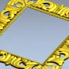 Baroque Acanthus Frame - STL 3D model for CNC carving