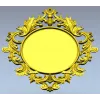 Ornamental Acanthus Oval Frame - STL 3D model for CNC