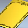 Декоративная рамка в стиле рокайль - STL 3D модель для ЧПУ