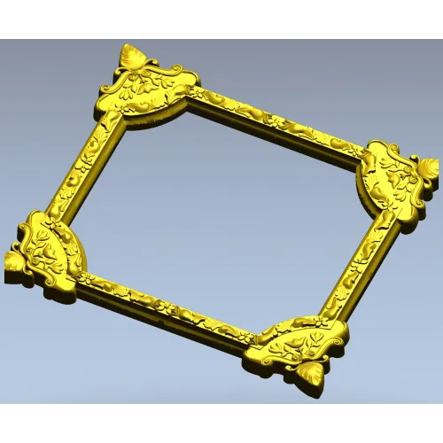Декоративная резная рамка - 3D модель STL для ЧПУ