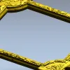 Декоративная резная рамка - 3D модель STL для ЧПУ