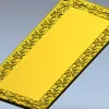 Рамка с акантовым бордюром - 3D модель STL для ЧПУ