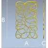 Плетёная кольцевая рамка - 3D модель STL для ЧПУ