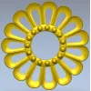 Розетка "Маргаритка" - 3D модель STL для ЧПУ