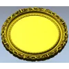 Ornate Round Frame STL - 3D Model for CNC Router