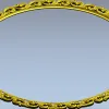 Ornate Round Scroll Frame - STL 3D Model for CNC
