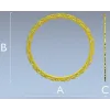 Ornate Round Scroll Frame - STL 3D Model for CNC