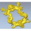Рамка барочная 3D модель в формате STL для ЧПУ