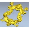Рамка барочная 3D модель в формате STL для ЧПУ