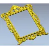 Rococo Ornamental Frame STL for CNC