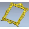 Rococo Ornamental Frame STL for CNC
