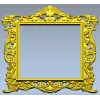 Rococo Ornamental Frame STL for CNC