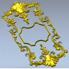 Рамка-вазелий барочная - 3D модель STL для ЧПУ