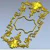 Рамка-вазелий барочная - 3D модель STL для ЧПУ