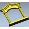 Baroque Arched Frame STL - 3D model for CNC router