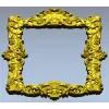 Рамка "Виноградный картуш" - stl для ЧПУ