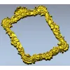 Baroque Rococo Frame STL for CNC Milling