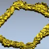 Baroque Rococo Frame STL for CNC Milling