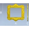 Барочный резной багет - 3D модель STL для ЧПУ