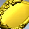 Рамка "Лоза" - 3D модель STL для ЧПУ фрезера