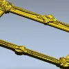Барочная прямоугольная рама - STL модель для ЧПУ