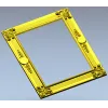 Baroque Corner Frame 3D model STL for CNC milling