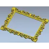 Барочная рамка-вензель - 3D модель STL для ЧПУ