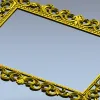 Барочная рамка-вензель - 3D модель STL для ЧПУ
