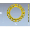 Резная круглая рамка Вивьен - 3D модель STL для ЧПУ